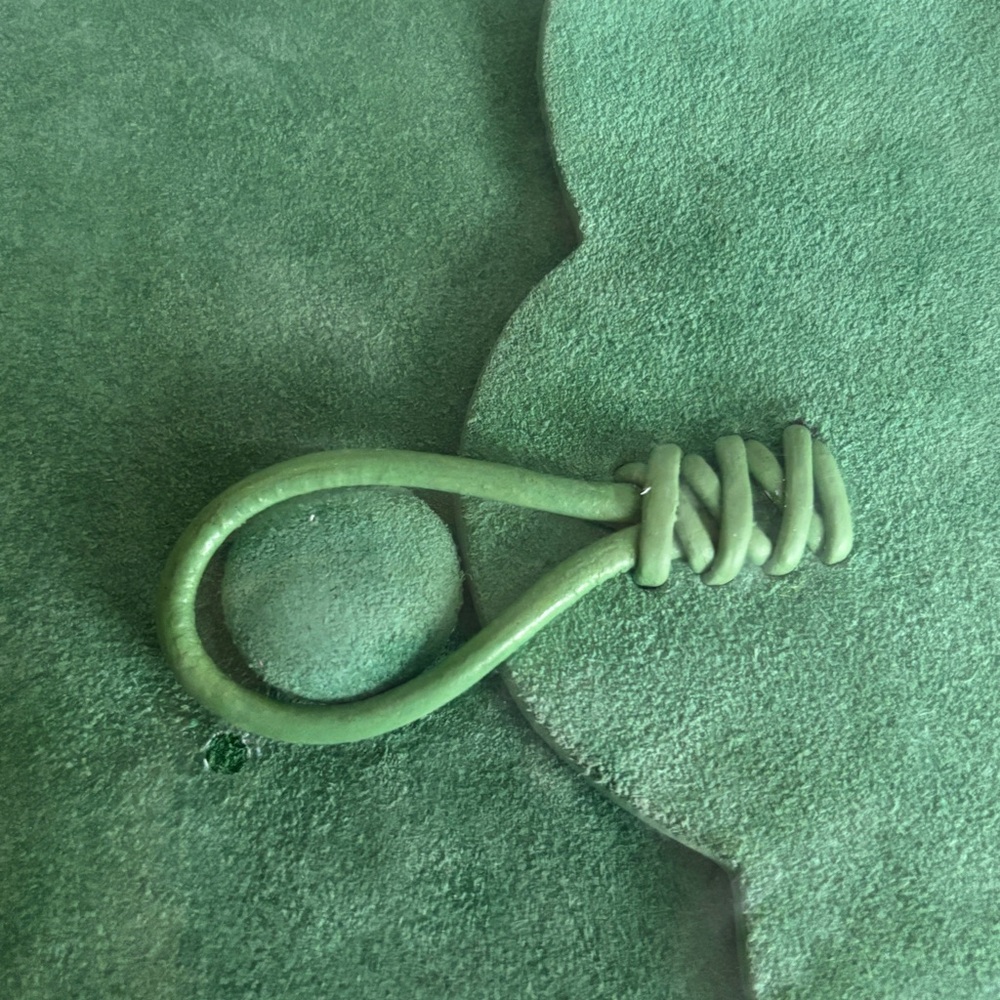 Paper Source mint green suede journal - Picture 2 of 6